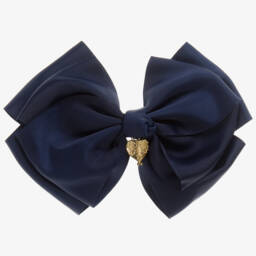 Angel's Face-Girls Navy Blue Velour Tracksuit with Rhinestones | Childrensalon