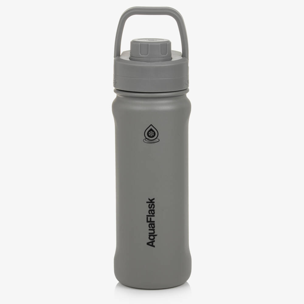 Caramelo Kids-Stone Grey AquaFlask Water Bottle (532ml) | Childrensalon