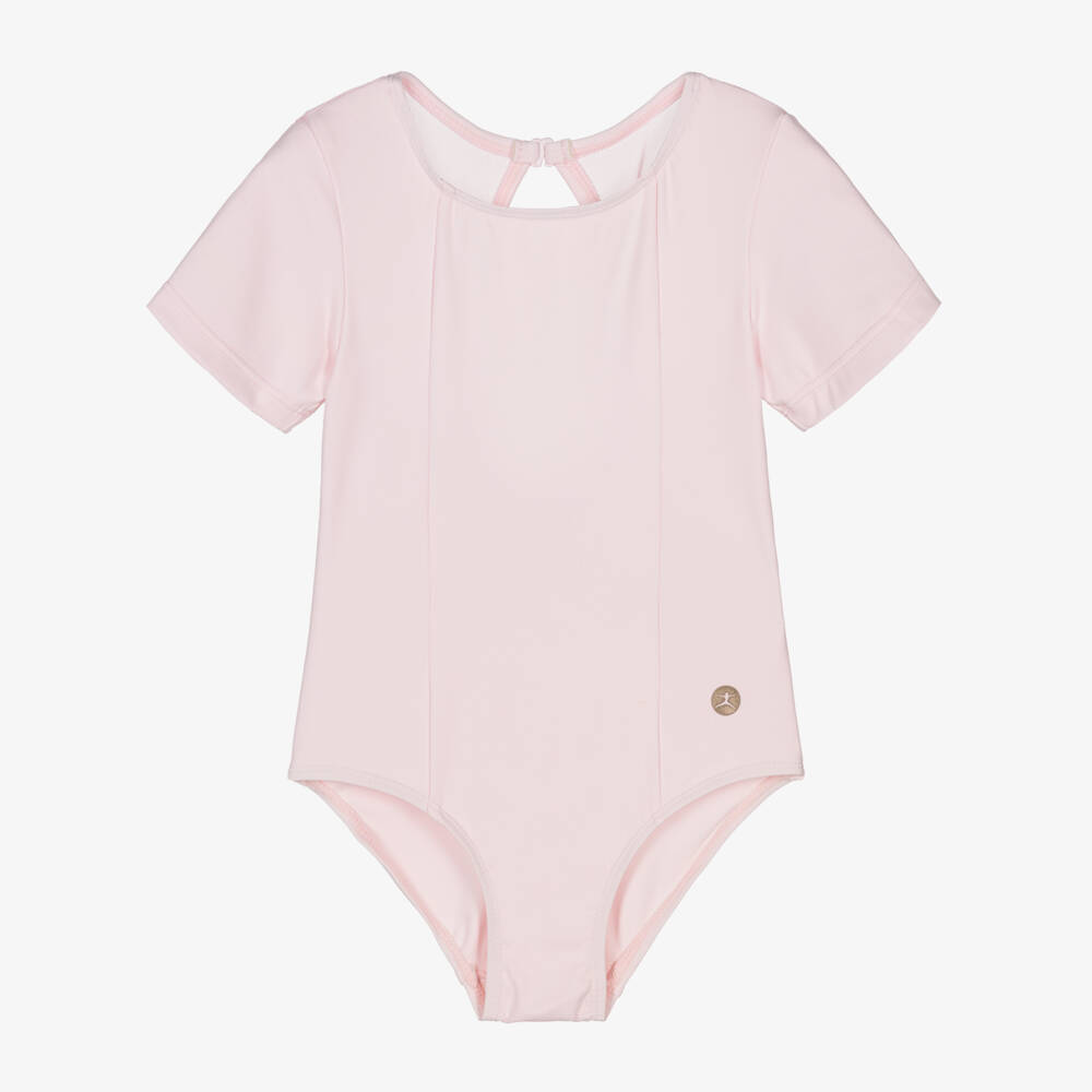 Danskin-Girls Pink Mesh Leotard | Childrensalon
