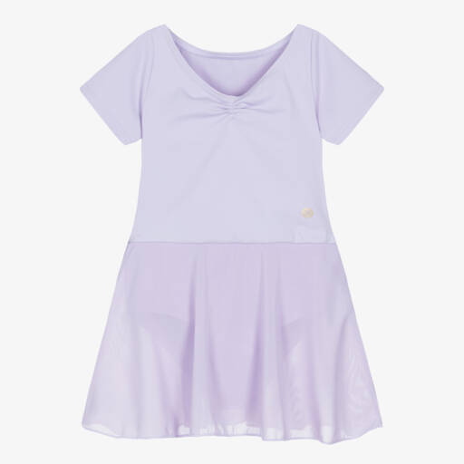 Danskin-Girls Purple Leotard Dress | Childrensalon