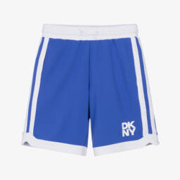 DKNY-Blue 89 Logo Jersey T-Shirt | Childrensalon