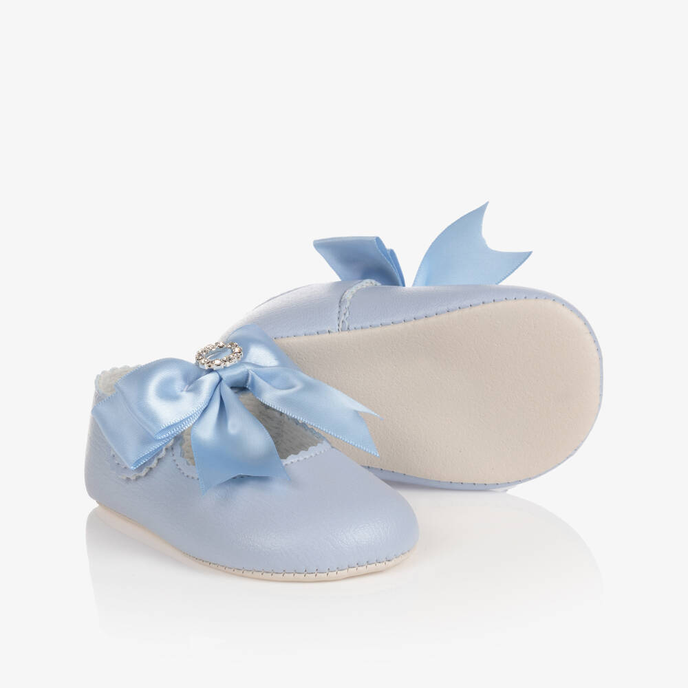 Early Days-Blue Pre-Walker Shoes | Childrensalon