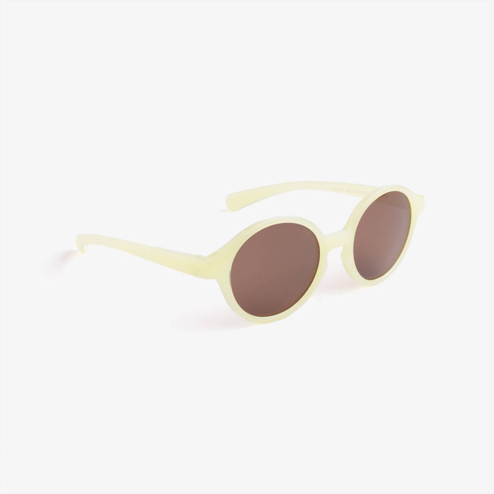 IZIPIZI-Pale Yellow UV Protective Sunglasses (0-3 years) | Childrensalon