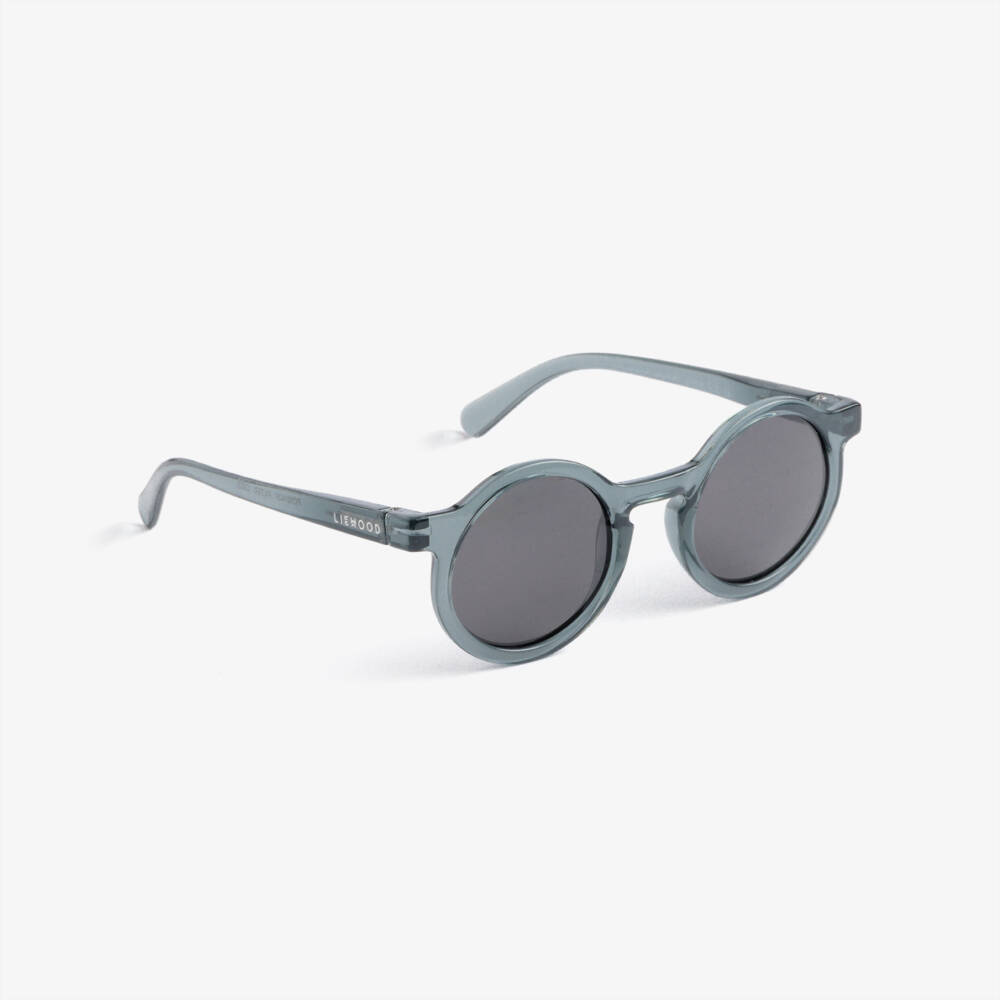 Liewood-Dark Blue Round Sunglasses | Childrensalon