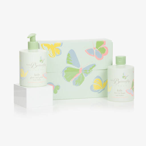 Little Butterfly London-Kids Organic Care Gift Set (2 Pieces) | Childrensalon