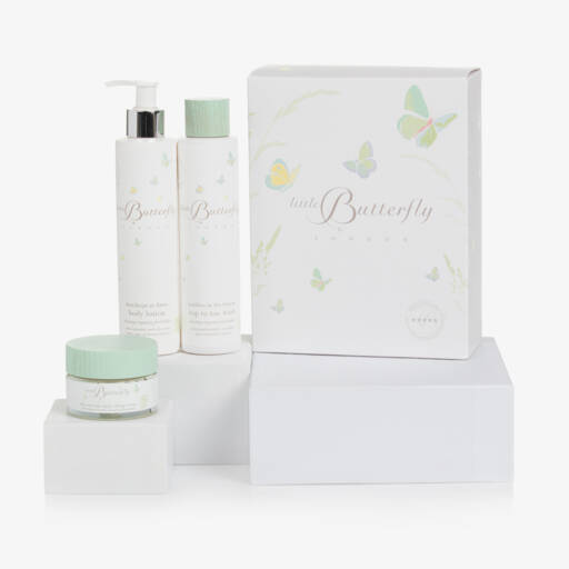 Little Butterfly London-Organic Baby Care Gift Set (3 Pieces) | Childrensalon