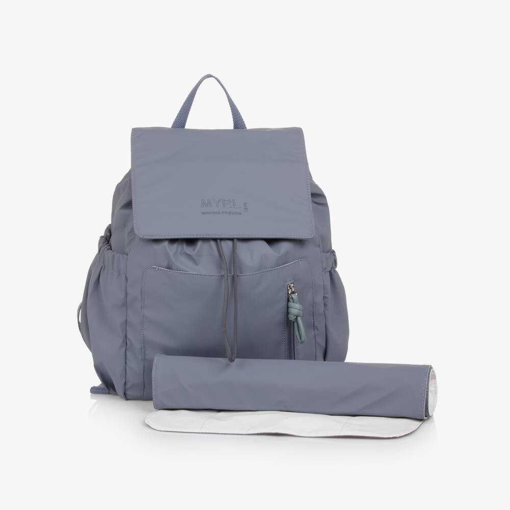 Mayoral Newborn-Lavender Blue Changing Backpack (38cm) | Childrensalon