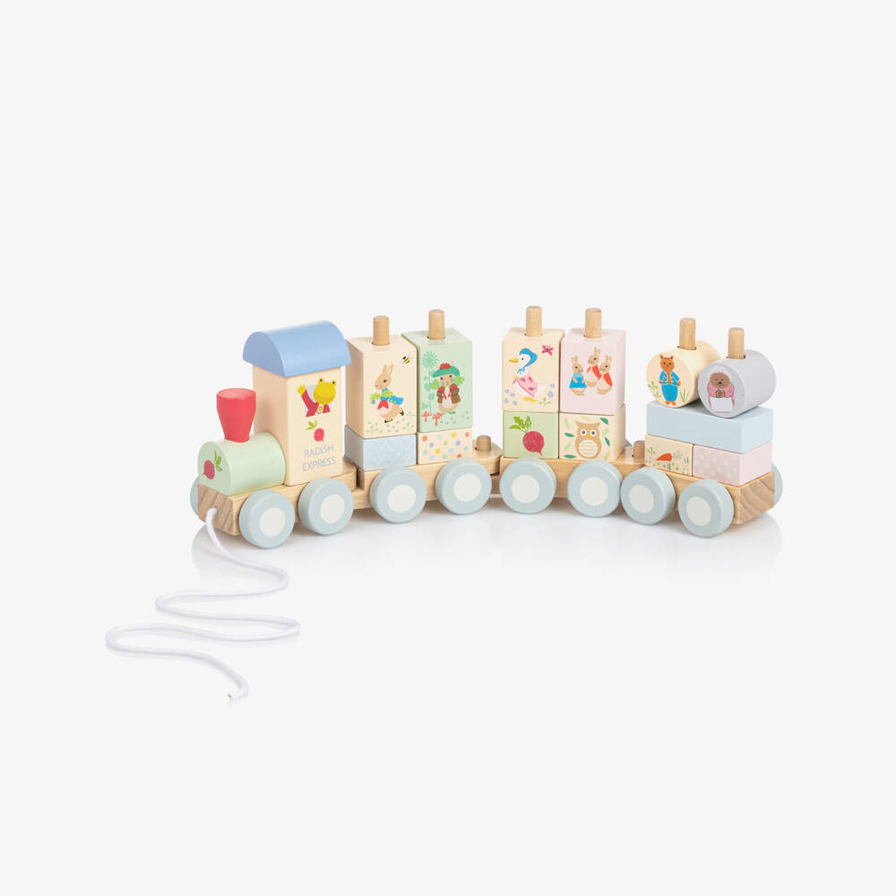 Orange Tree Toys-Peter Rabbit Puzzle Train Toy (37cm) | Childrensalon