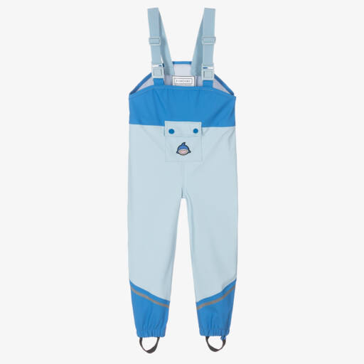 Roarsome-Blue Reef The Shark Rain Trousers | Childrensalon