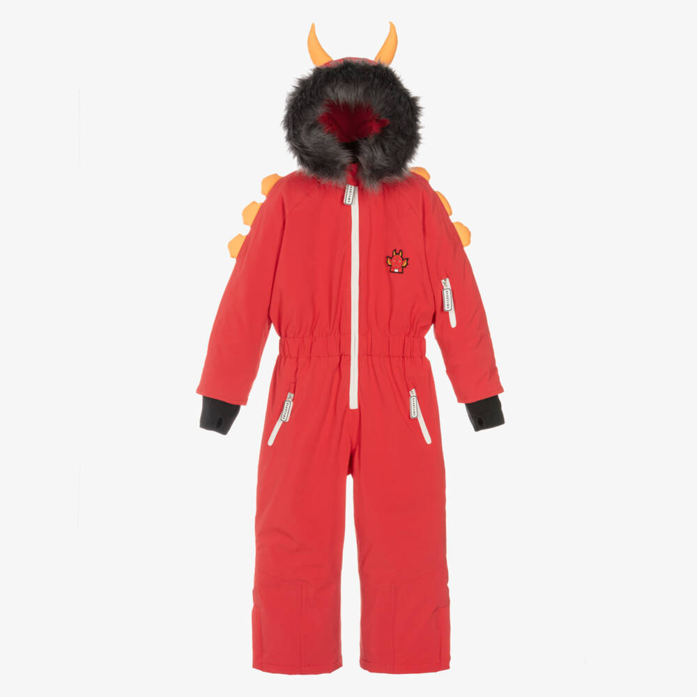 Roarsome-Red Blaze The Dragon Snowsuit | Childrensalon