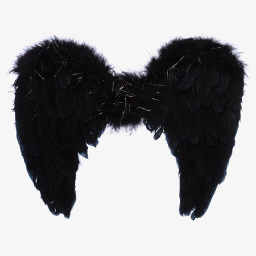 Souza-Black Feather Wings | Childrensalon