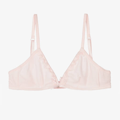 Story Loris-Girls Pale Pink Modal Bra | Childrensalon